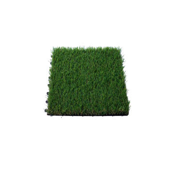 artificial garden waterproof interlocking grass deck tiles